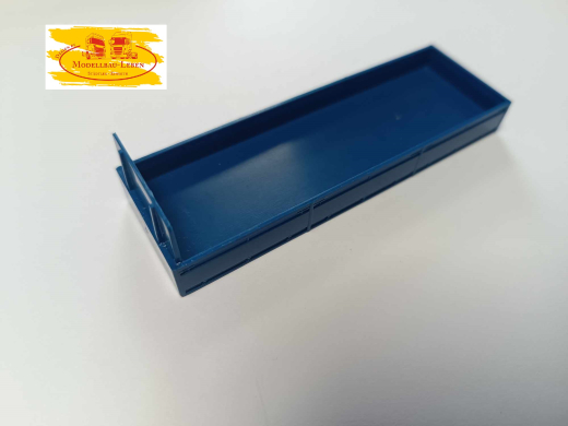 Herpa 0001 - 2752100 x Pritsche 93 x 29 mm mit Stirnwand