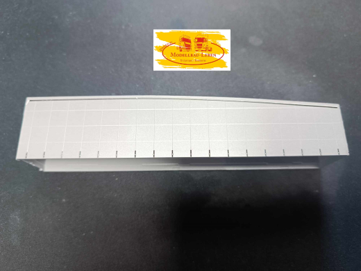 Herpa 0058 - 2700042 Aufbau Gardinenplanen- Eco Flex Auflieger-1:87