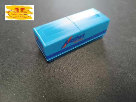 Herpa 0073 - 48001 Planenaufbau für Anhänger / Motorwagen 76 x 20-22 (Spitz zulaufend) x 29 mm