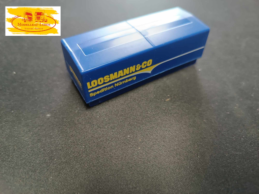 Herpa 0073 - 48001 Planenaufbau für Anhänger / Motorwagen 76 x 20-22 (Spitz zulaufend) x 29 mm