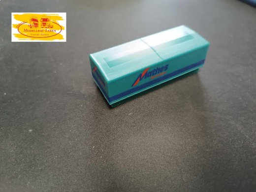 Herpa 0073 - 48001 Planenaufbau für Anhänger / Motorwagen 76 x 20-22 (Spitz zulaufend) x 29 mm