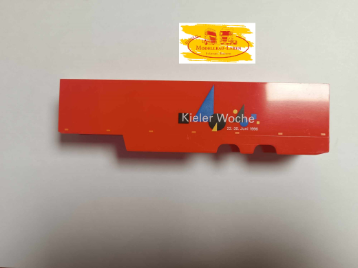 Herpa 0075 - Kofferaufbau vollverkleidet mit 2 Achsen 1:87