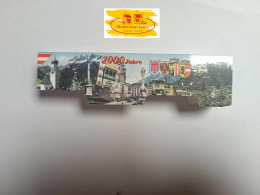 Herpa 0078 - Kofferaufbau für 3 achs vollverkleidet 1:87