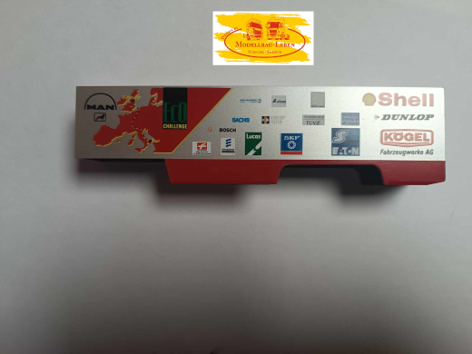 Herpa 0078 - Kofferaufbau für 3 achs vollverkleidet 1:87
