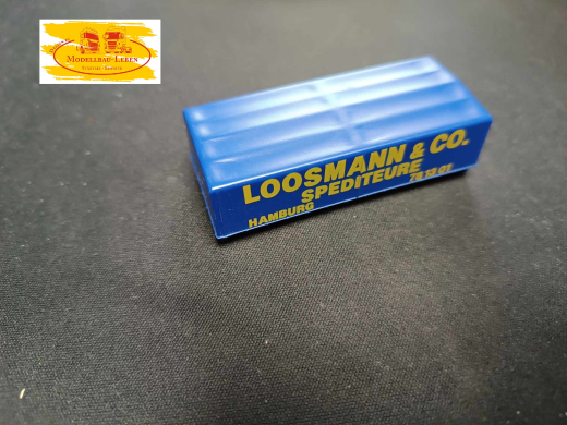 Herpa 0081 - 284004 Planenaufbau für Anhänger Motorwagen 68 x 17 x 28.5 mm - leicht spitz zulaufend