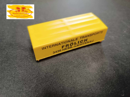 Herpa 0081 - 284004 Planenaufbau für Anhänger Motorwagen 68 x 17 x 28.5 mm - leicht spitz zulaufend