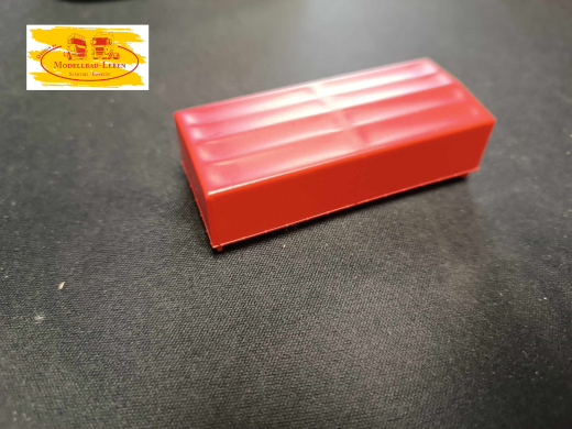 Herpa 0081 - 284004 Planenaufbau für Anhänger Motorwagen 68 x 17 x 28.5 mm - leicht spitz zulaufend