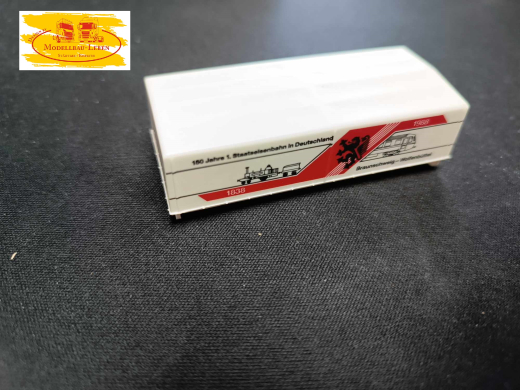 Herpa 0081 - 284004 Planenaufbau für Anhänger Motorwagen 68 x 17 x 28.5 mm - leicht spitz zulaufend
