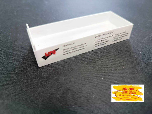 Herpa 0086 - 27601 LKW Pritsche 77 x 29 mm Stirnwand niedrig 1:87