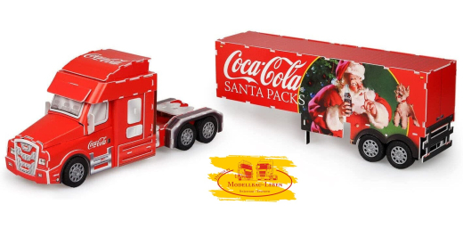 Revell 01041 Adventskalender 2022 Coca-Cola Truck 3D Puzzle Stecksystem ab 12 Jahre NEU