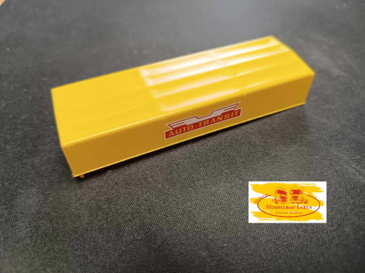 Herpa 0184 - 284003 Planenaufbau für Anhänger Motorwagen 92 x 16-18 x 28 mm schräg zulaufende Plane