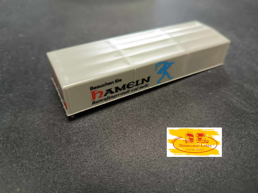 Herpa 0184 - 284003 Planenaufbau für Anhänger Motorwagen 92 x 16-18 x 28 mm schräg zulaufende Plane