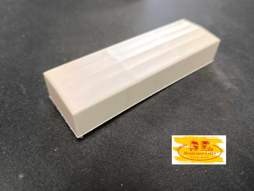 Herpa 0184 - 284003 Planenaufbau für Anhänger Motorwagen 92 x 16-18 x 28 mm schräg zulaufende Plane