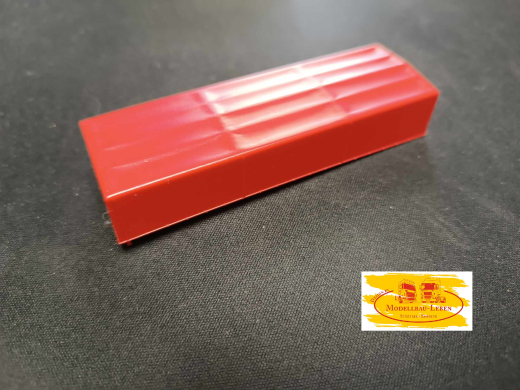 Herpa 0184 - 284003 Planenaufbau für Anhänger Motorwagen 92 x 16-18 x 28 mm schräg zulaufende Plane