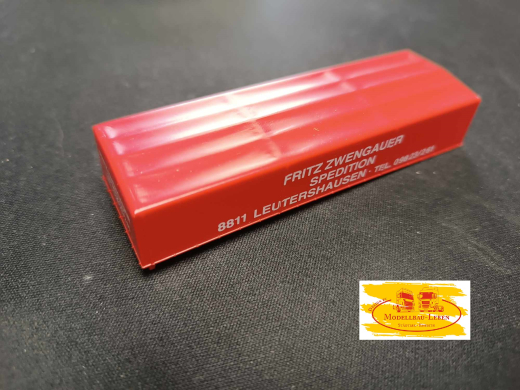 Herpa 0184 - 284003 Planenaufbau für Anhänger Motorwagen 92 x 16-18 x 28 mm schräg zulaufende Plane