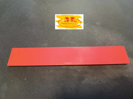 Herpa 0191 - 2700041 Abdeckung Koffer / Planen Auflieger 15 mtr - 172 x 29 mm 1:87
