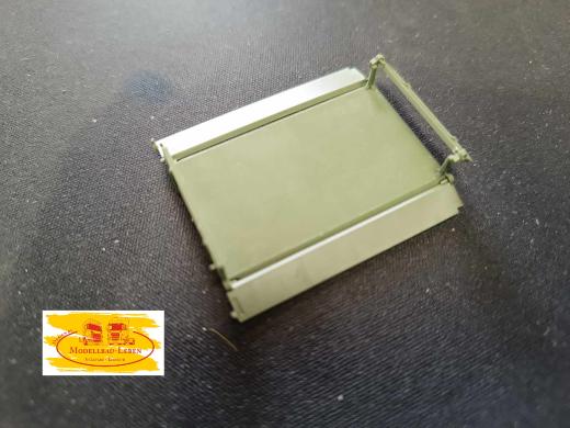 Herpa 0192 - 2750049 Grundplatte für Meiller Kipper mit Bordwänden 46 x 28 x 7 mm 1:87