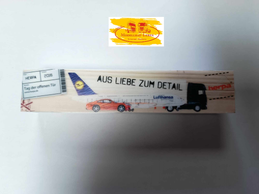 Herpa 0198 - 2700001 Aufbau Kühlkofferauflieger / Kofferauflieger 157 x 32 x 29 mm