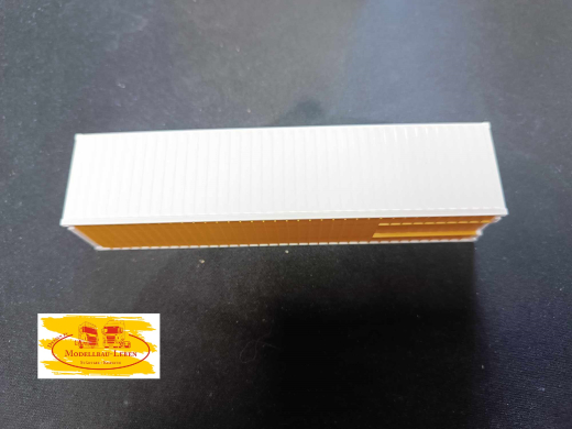 Herpa 0271 - 2650047x + 2650048 Containeraufbau mit Bodenplatte 141 x 33 x 28 mm, 1:87