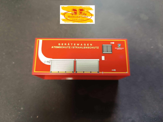Herpa 0293 - 2650074x Kofferaufbau Feuerwehr 70 x 28 x 29 mm 1:87