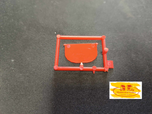 Herpa 0305 - 2750094 Heckklappe Rundmuldenauflieger für Carnehl Kippmulde 1:87
