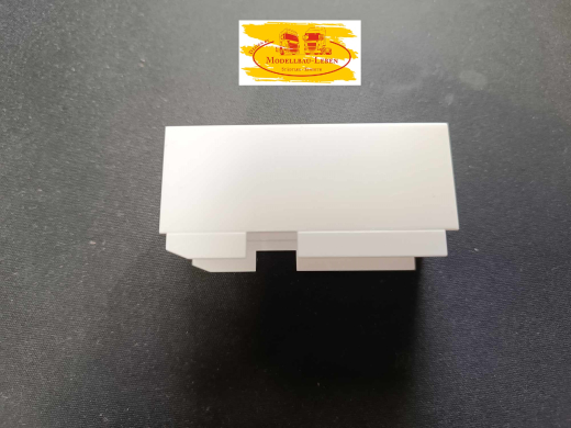 Herpa 0338 - 2650104 x - Kofferaufbau weiß 70 x 26 x 29 mm Tür Heck offen, Vollverkleidet 1:87