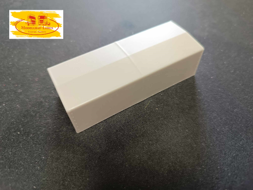 Herpa 0340 - 284010 Planenaufbau für Anhänger Motorwagen 71 x 27 x 20-21 mm leicht schräg zulaufende