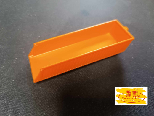 Herpa 0349 - 2750046 GrundKörper Kipper ohne Heckklappe 87 x 28 x 17 mm 1:87 silber