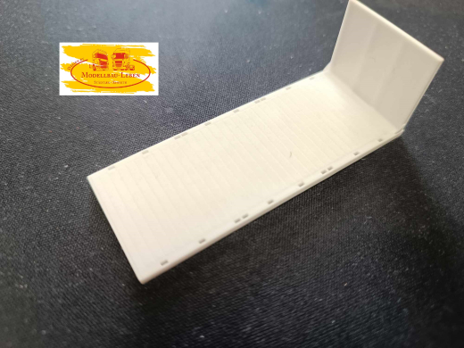 Herpa 0350 - 2750005 Abrollflat flach mit Rungenlöcher 76 x 30 x 26 mm 1:87