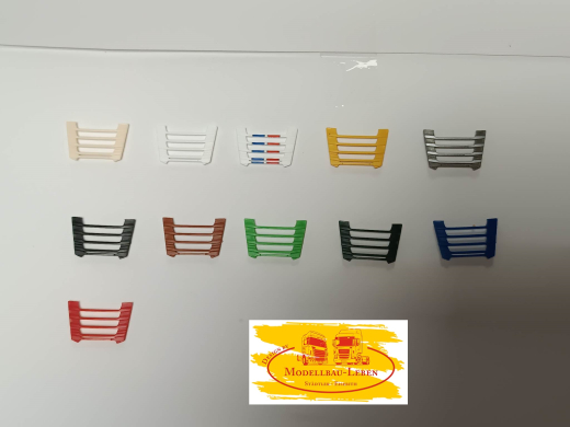 Herpa 0352 - 2301907 Grilloberteil für Scania XT verschiedene Farben