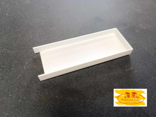 Herpa 0372 - 2750052 GrundKörper Pritsche Heck offen 82 x 30 x 7 mm 1:87