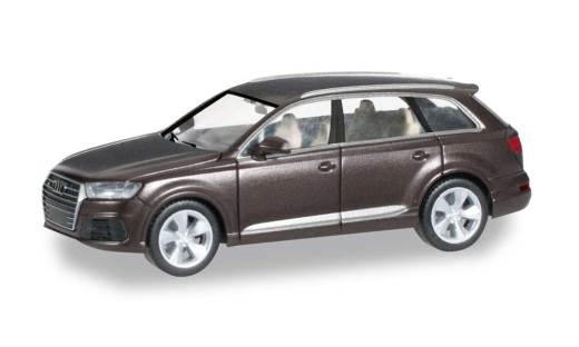 Herpa 038477 Audi Q7, argusbraun metallic