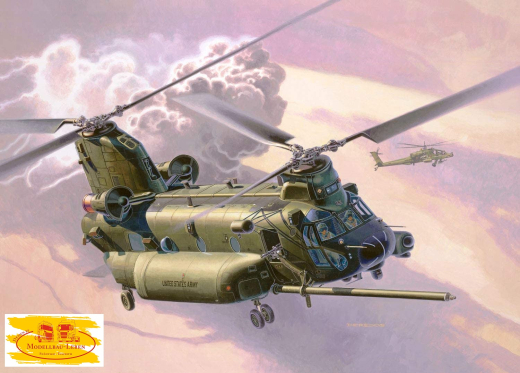 Revell 03825 Bausatz CH-47 D Chinook 1:144