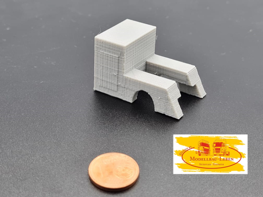 PMM 039 - 3D PLA Druck Abschleppaufbau City Berger - 1 Stück 1:87