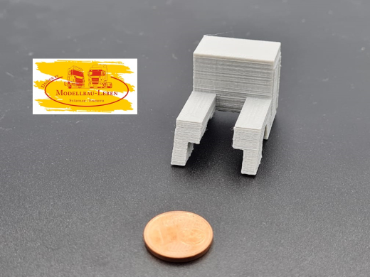 PMM 039 - 3D PLA Druck Abschleppaufbau City Berger - 1 Stück 1:87
