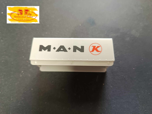 Herpa 0423 - Planenaufbau Heck geschlossen 67 x 21 x 28 mm 1:87