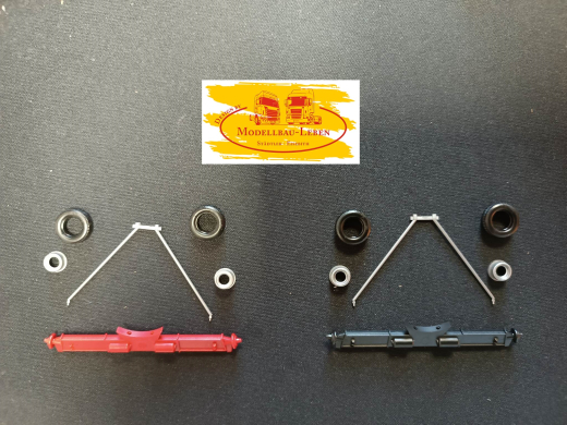 Herpa 0668 - Stützräder für Benzintank Auflieger 052276 verschiedene Farben 1:87