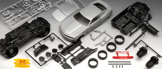 Revell 07684 Camaro Concept Car 1:25 Bausatz Easy Click incl Farbe, Pinsel