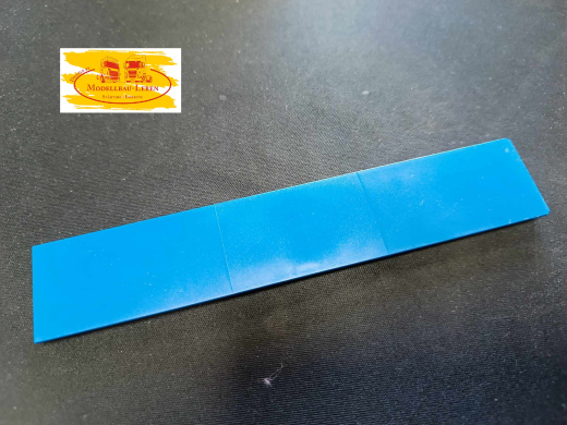 Herpa 0874 - 27037 Abdeckung Koffer / Planen Auflieger 157 x 29 mm 1:87