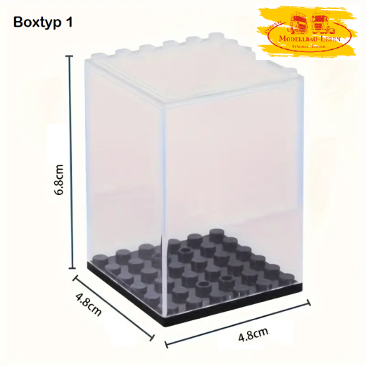 TX0205 - Show Vitrine, Acryl - Aufbewahrungsbox, Figuren Display, Ausstellungsbox, stapelbar, Ideal