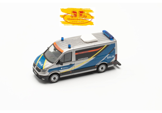 Herpa 097239 Volkswagen (VW) Crafter Bus Flachdach &quote;BALM/Bundesamt für Logistik und Mobilität&quote;