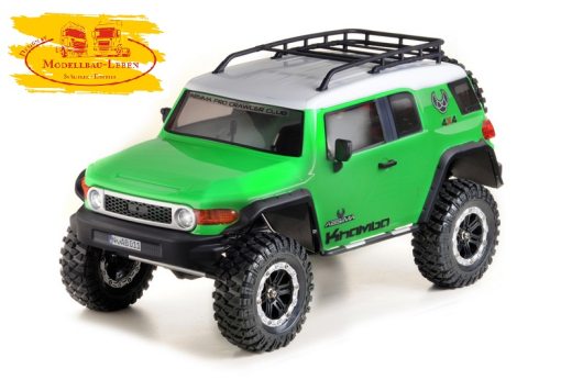 Absima 12021 / 12023-Deal - 1:10 EP Crawler CR3.4 &quote;KHAMBA&quote; Grün RTR + 1* 4140009 LiPo 5000mAh Deal