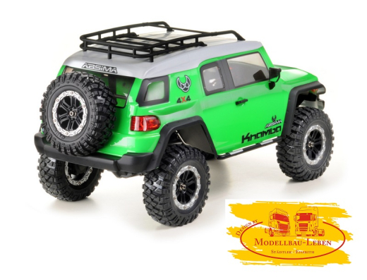 Absima 12021 / 12023-Deal - 1:10 EP Crawler CR3.4 &quote;KHAMBA&quote; Grün RTR + 1* 4140009 LiPo 5000mAh Deal