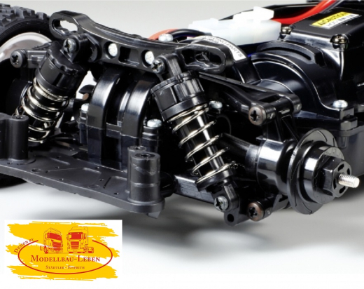 Tamiya 300058724 - 1:10 RC Ford Focus RS Custom auf TT-02 Chassis, Bausatz