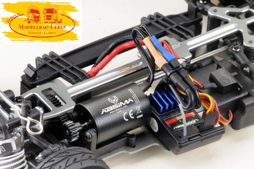 Absima 16011 - 1:16 EP BL Touring Car &quote;FUN MAKER&quote; neon genesis RTR