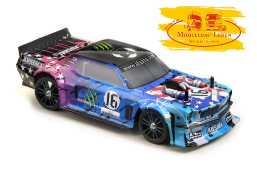 Absima 16011 - 1:16 EP BL Touring Car &quote;FUN MAKER&quote; neon genesis RTR