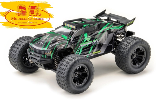 Absima 16021 - 1:16 Truggy MINI AT grün/grau 4WD RTR