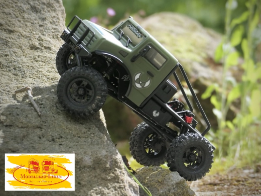Absima AB1810418 HobbyPlus CR-18P 2024 T-Hunter 1:18 CR-18P &quote;T-Hunter BLS 2024&quote; matt grün RTR