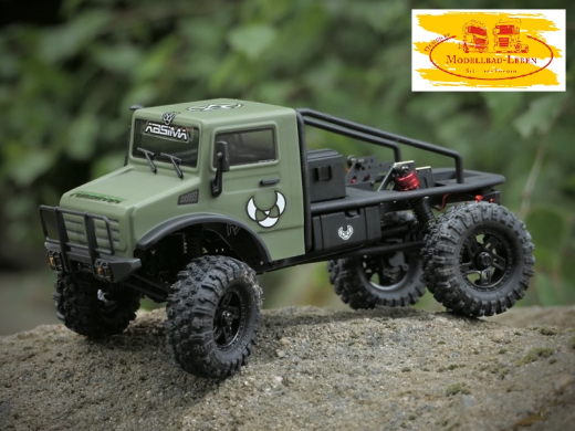 Absima AB1810418 HobbyPlus CR-18P 2024 T-Hunter 1:18 CR-18P &quote;T-Hunter BLS 2024&quote; matt grün RTR