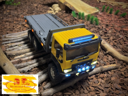 Absima AB1810430 - 1:18 Mini Crawler 1:18 CR-18P &quote;Tow Truck ARKTOS 6x6&quote; gelb RTR